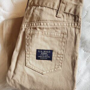 US Polo Assn. Size 5 tan. soft jeans